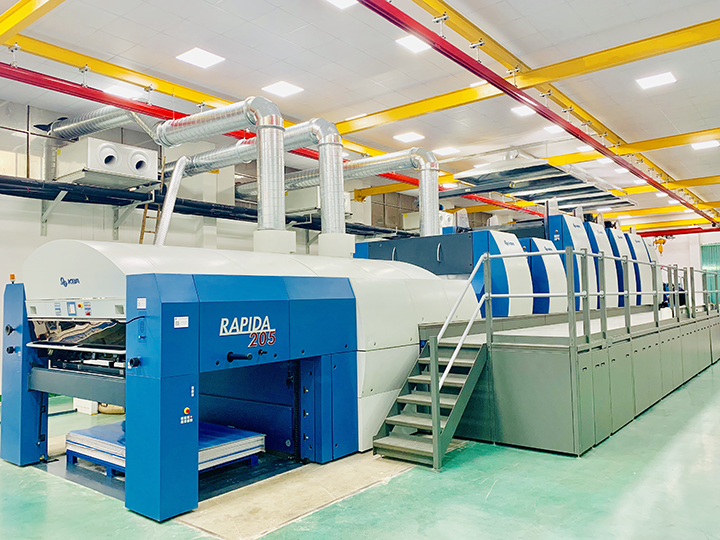 KBA 205 5+L+T+TPrinting machine